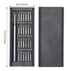 Multi-Functional Mobile and Laptop Repair Tool Kit - Precision Bit Screwdriver Set with Dust Removal Tools