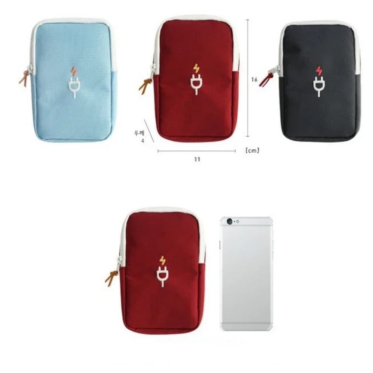 Travel Electronics Organizer Bag Portable Digital Cable and Gadget Storage Case