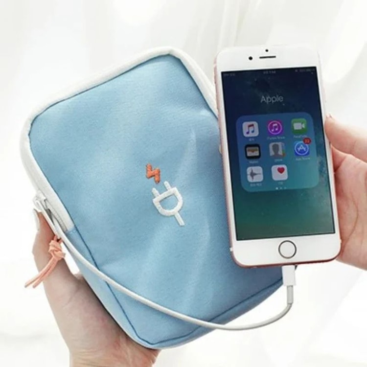 Travel Electronics Organizer Bag Portable Digital Cable and Gadget Storage Case