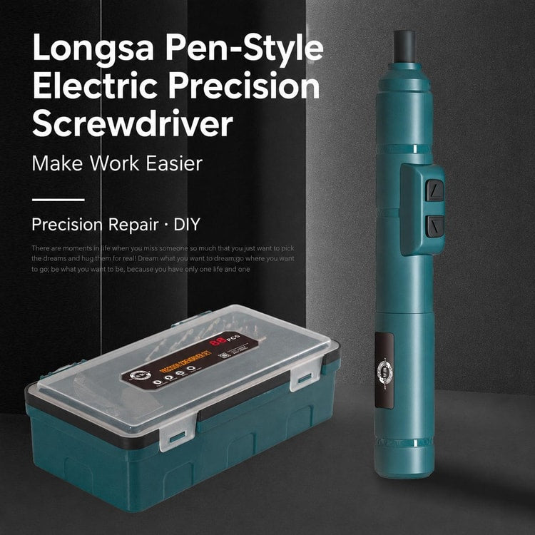 Dual-Torque Precision Electric Screwdriver for Electronics Repair