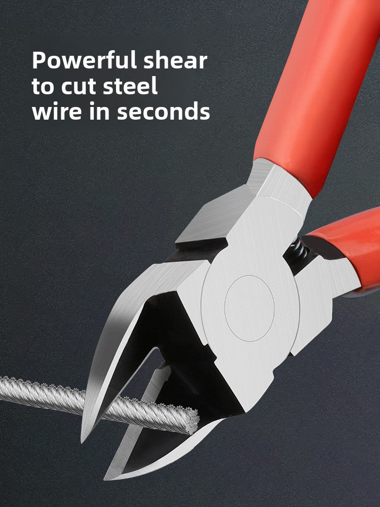 Precision Flush Cutter Pliers for Electronics, Wire Cutting & DIY Repairs