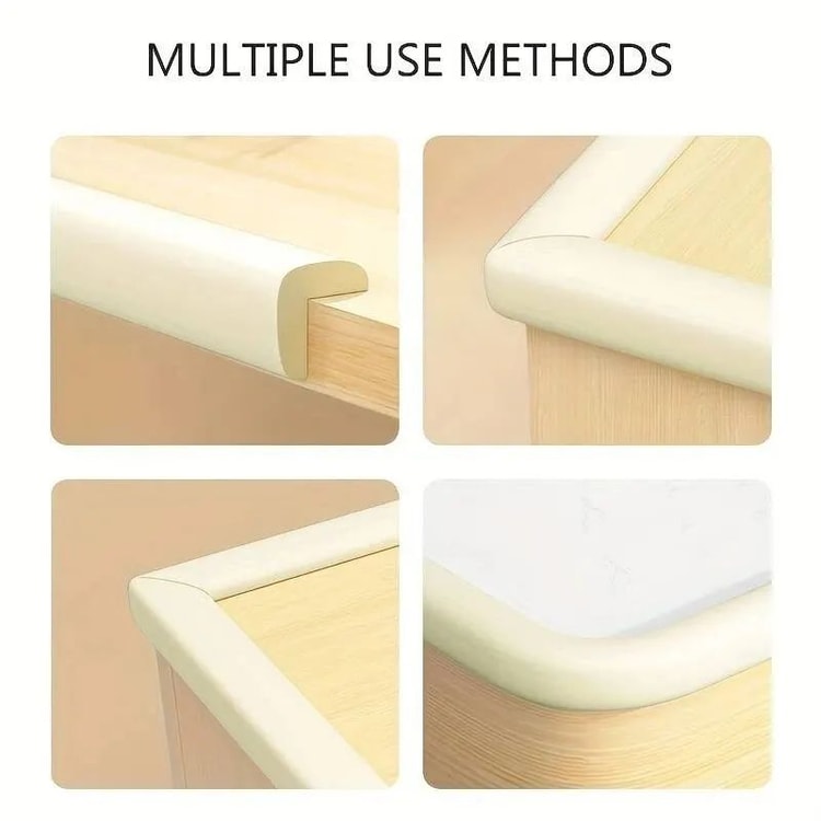 2 Meter Child Safety Bumper Strips – Baby Safety Edge Guards & Corner Protection Strips for Tables