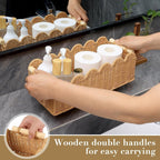Handmade Woven Storage Basket Desktop Organizer for Snacks Cosmetics and Home Essentials