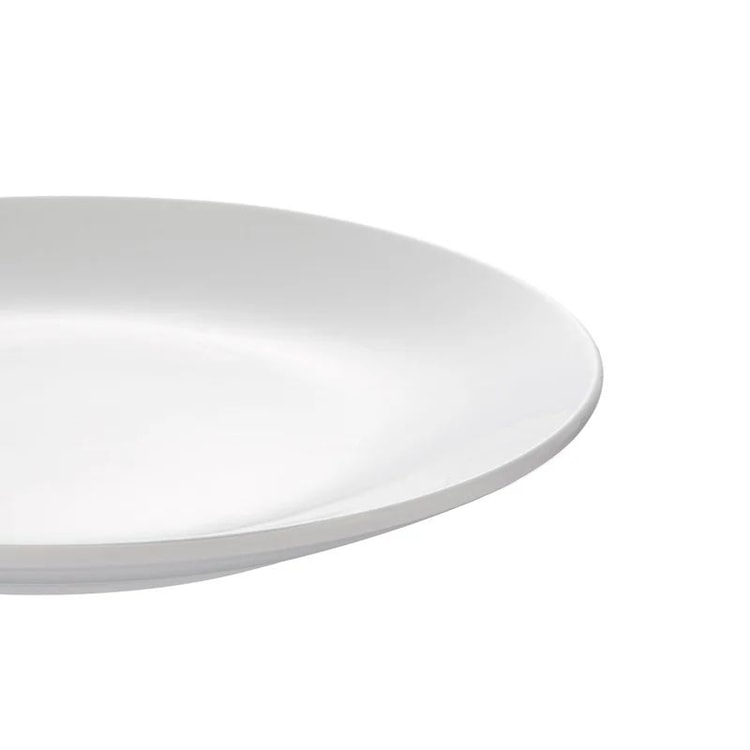 12-Piece White Stoneware Dinnerware Set – Elegant Plates & Bowls, Microwave & Dishwasher Safe Tableware for 4