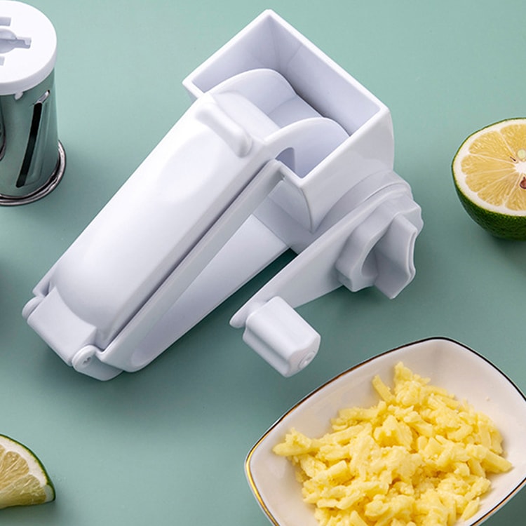 Hand-Cranked Cheese Grater Multi-Functional Kitchen Shredder for Easy Cheese &amp; Vegetable Grating