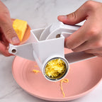 Hand-Cranked Cheese Grater Multi-Functional Kitchen Shredder for Easy Cheese &amp; Vegetable Grating